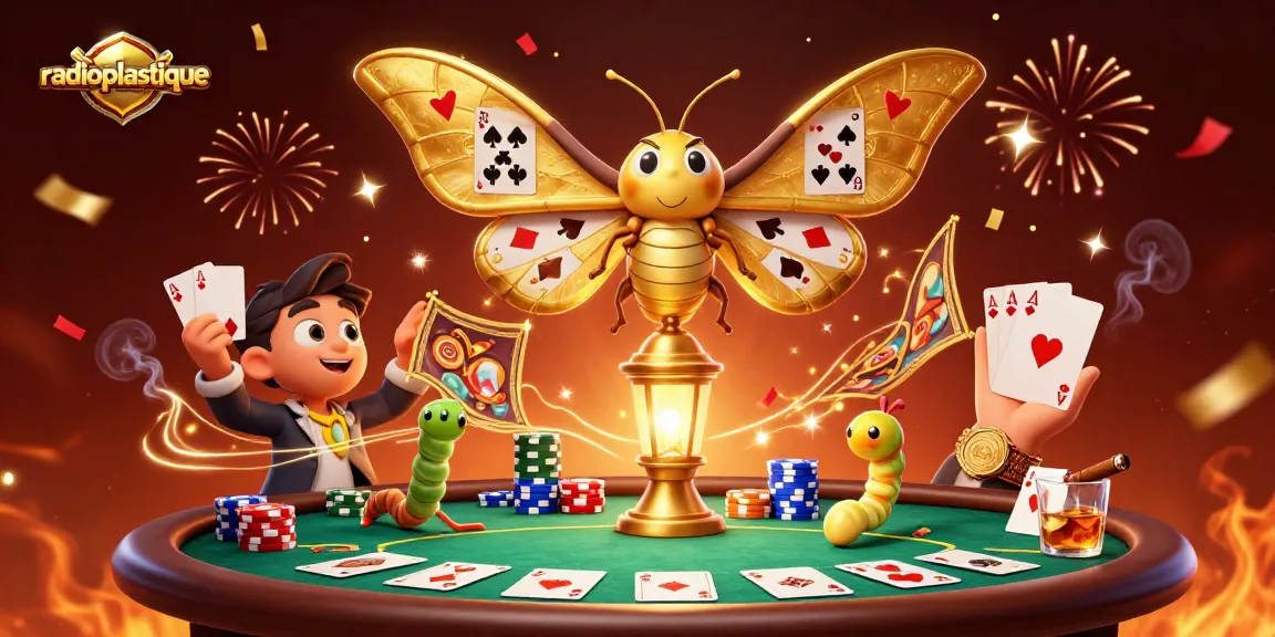 Experience thrilling gameplay at radioplastique with vibrant poker graphics and golden casino elements.