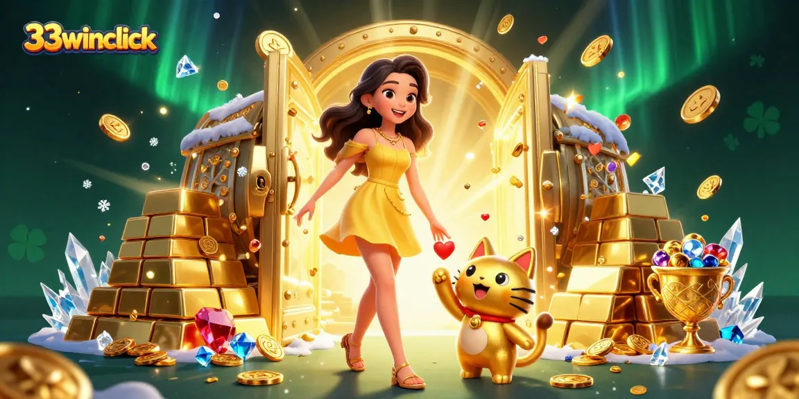 Experience the excitement of 33winclick with vibrant casino illustrations and engaging elements.