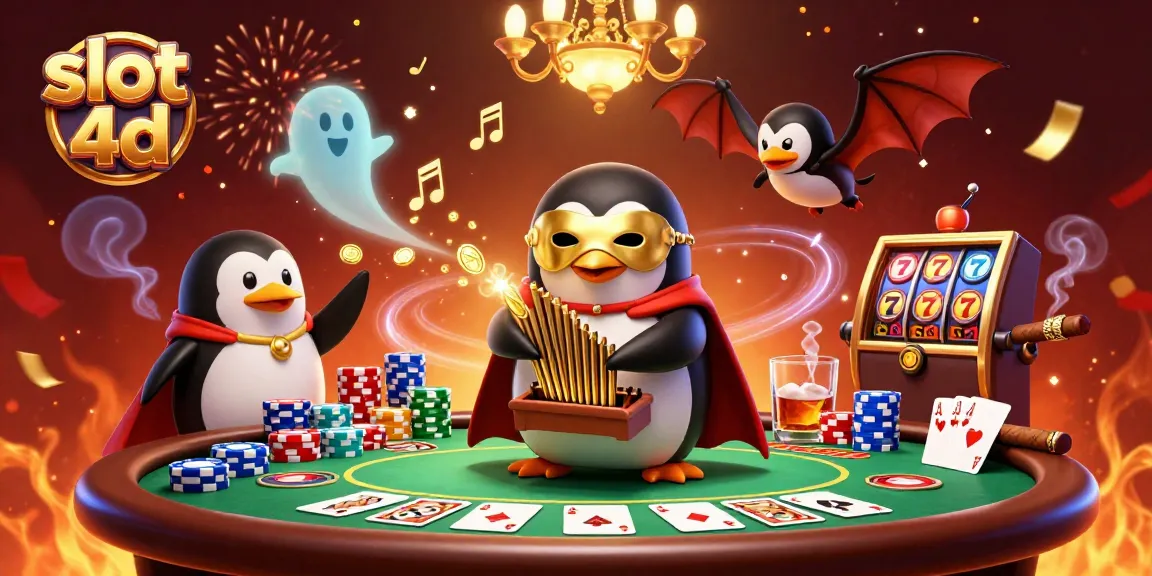 Menghadirkan slot 4D yang memukau dengan jackpot emas dan karakter kartun menarik di kasino digital.