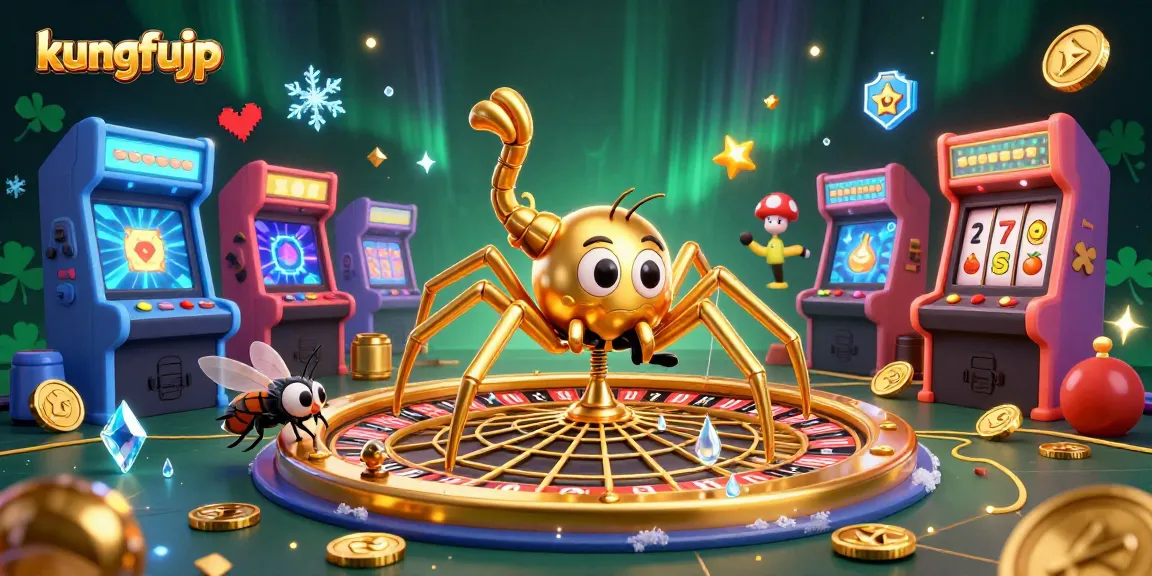 Memainkan slot online dengan strategi terbaik melalui kungfujp, menampilkan karakter dan elemen kasino yang menarik.