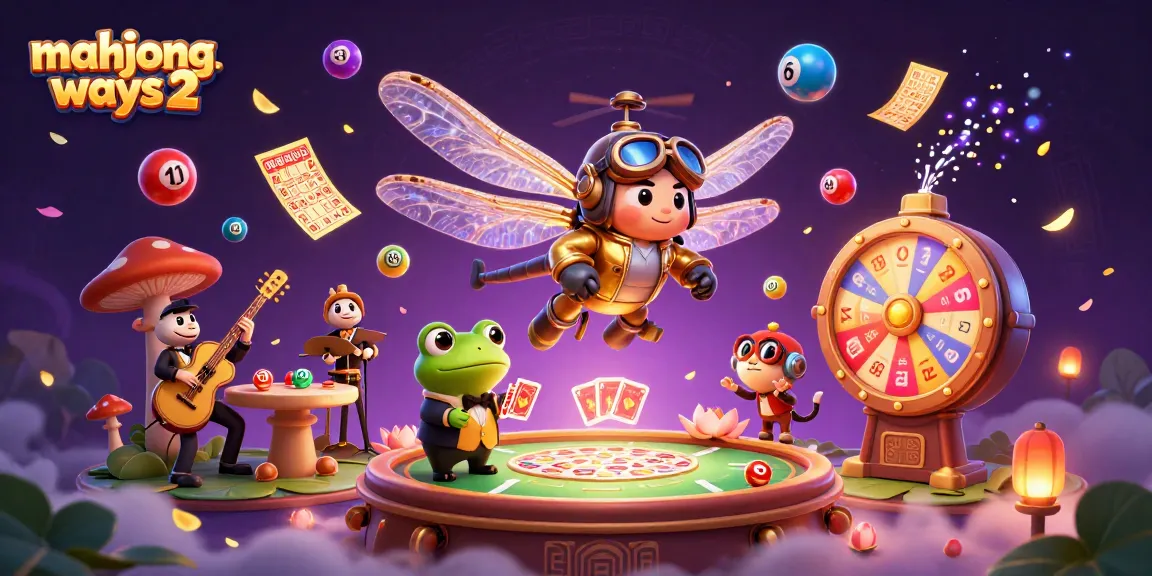 Experience mahjong ways 2 with thrilling characters and vibrant game elements celebrating casino fun.