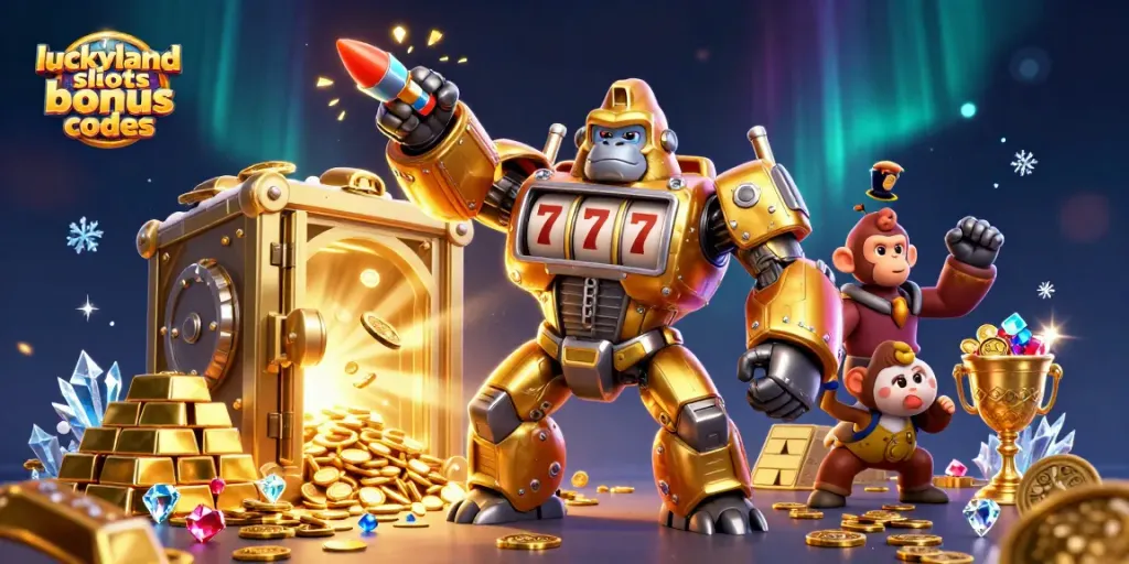 Spin to win with LuckyLand Slots bonus codes for massive gaming rewards and excitement!