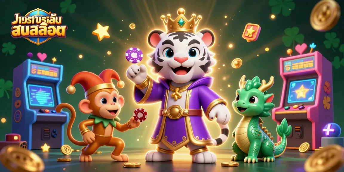 ทดลองเล่นสล็อต และเกมคาสิโนจัดเต็มในภาพ 3D สีสันสดใส