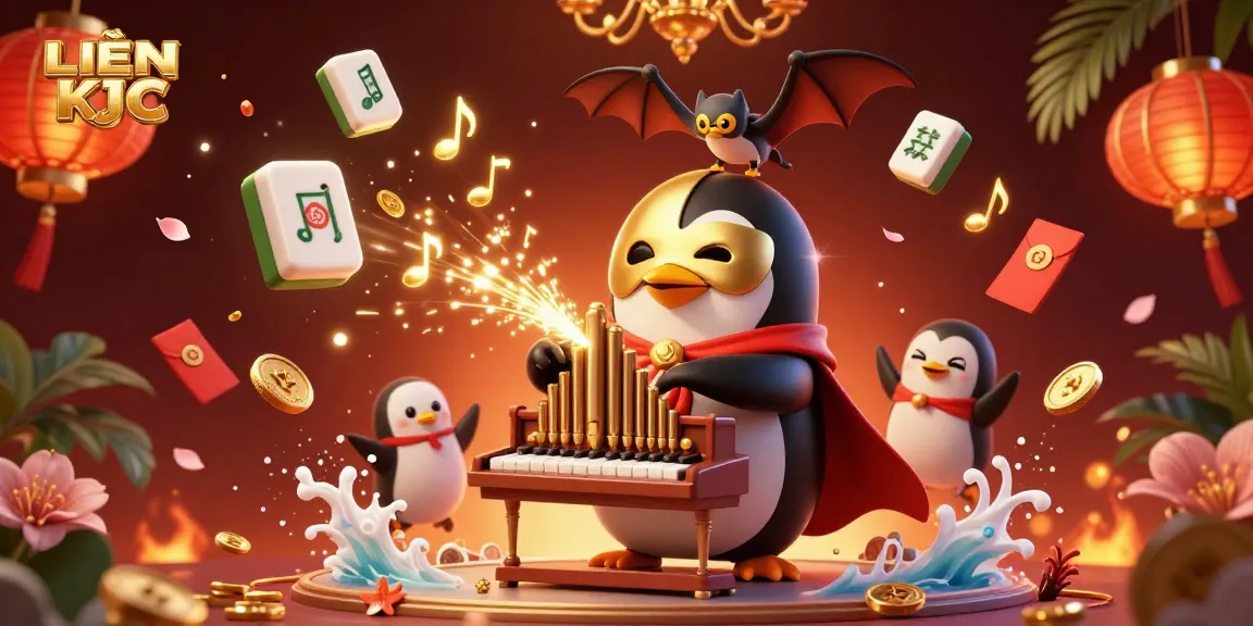 Experience thrilling gameplay at LIÊN MINH KJC with vibrant casino elements and exciting characters.