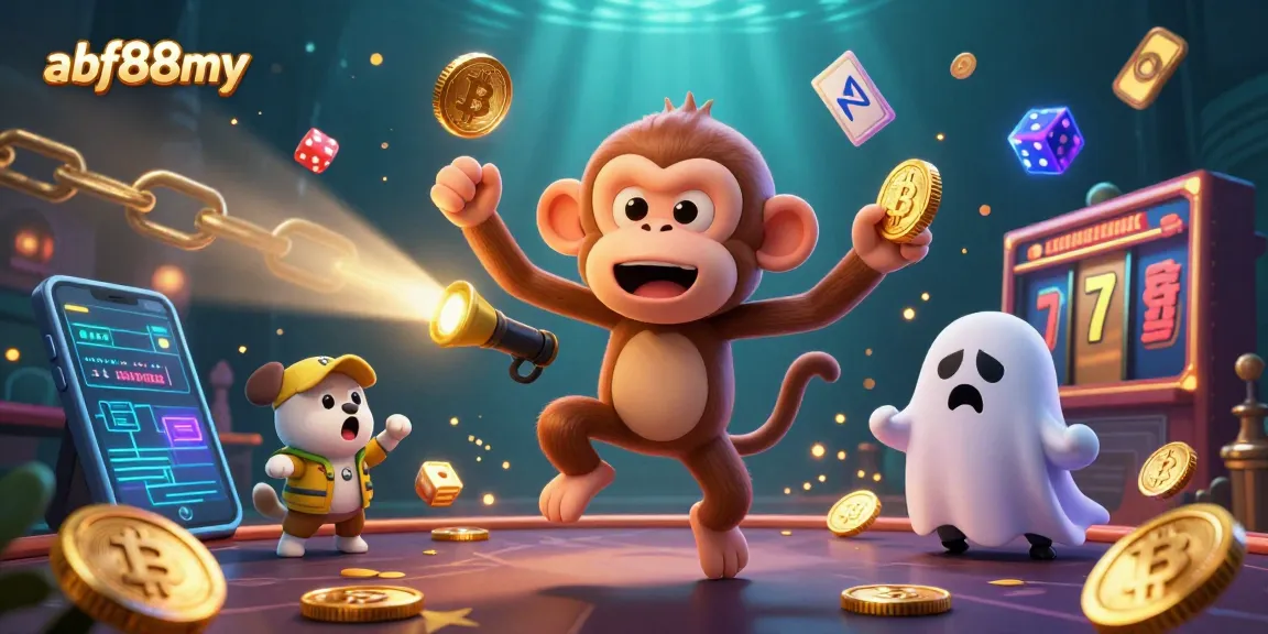 Experience the excitement at afb88my with a lively casino scene filled with interactive games and vibrant characters.
