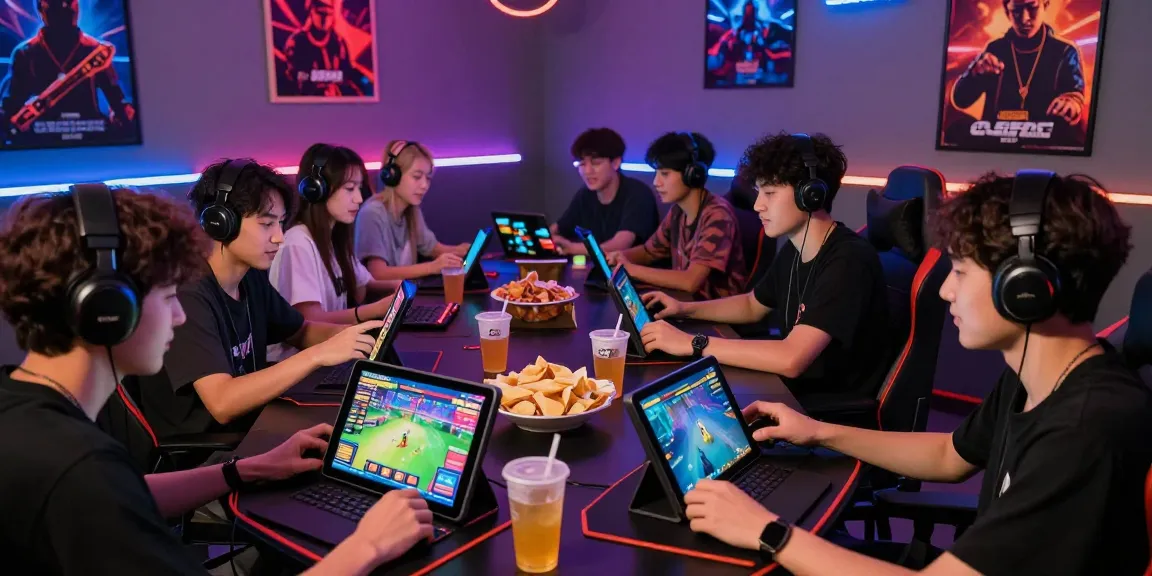 Playing yono games no deposit bonus with friends in a vibrant gaming setup