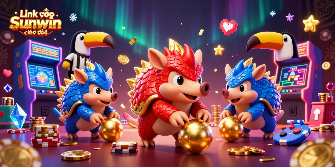 Engage in thrilling casino gameplay with Link vào Sunwin chính thức, featuring confident pangolins and interactive elements.