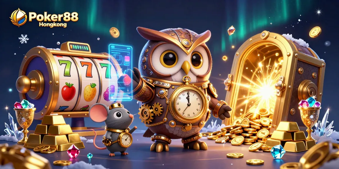 Play exciting slots at Poker88 Hongkong with vibrant reels and dynamic casino elements, promising maximum wins.