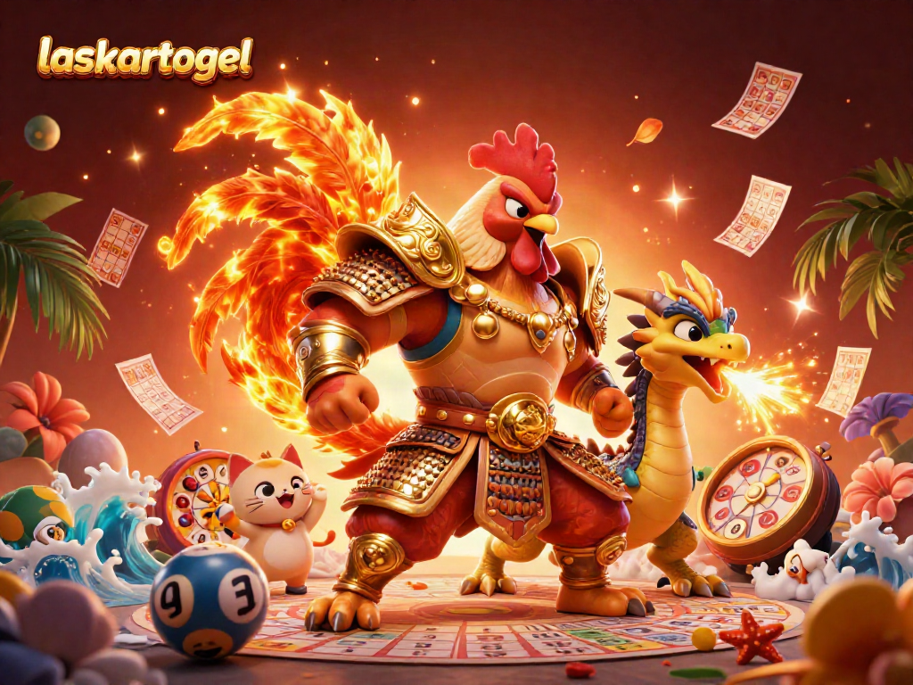 Laskartogel brings exciting lottery adventures with vibrant cartoon characters and dynamic game elements