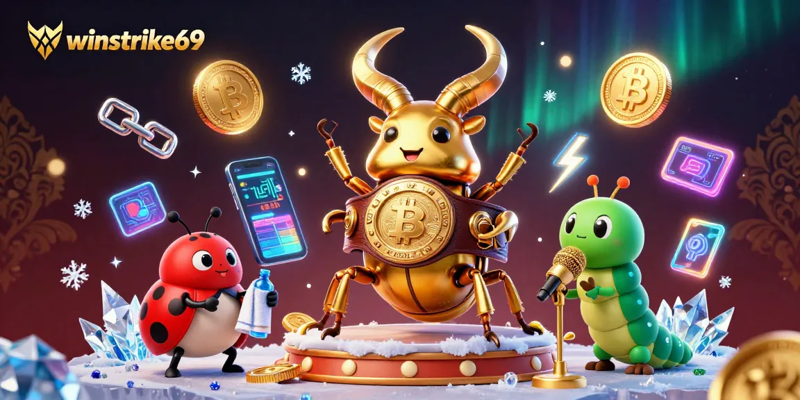 Bet on winstrike69 while witnessing a captivating 3D illustration of a boxing stag beetle in an energetic casino scene.