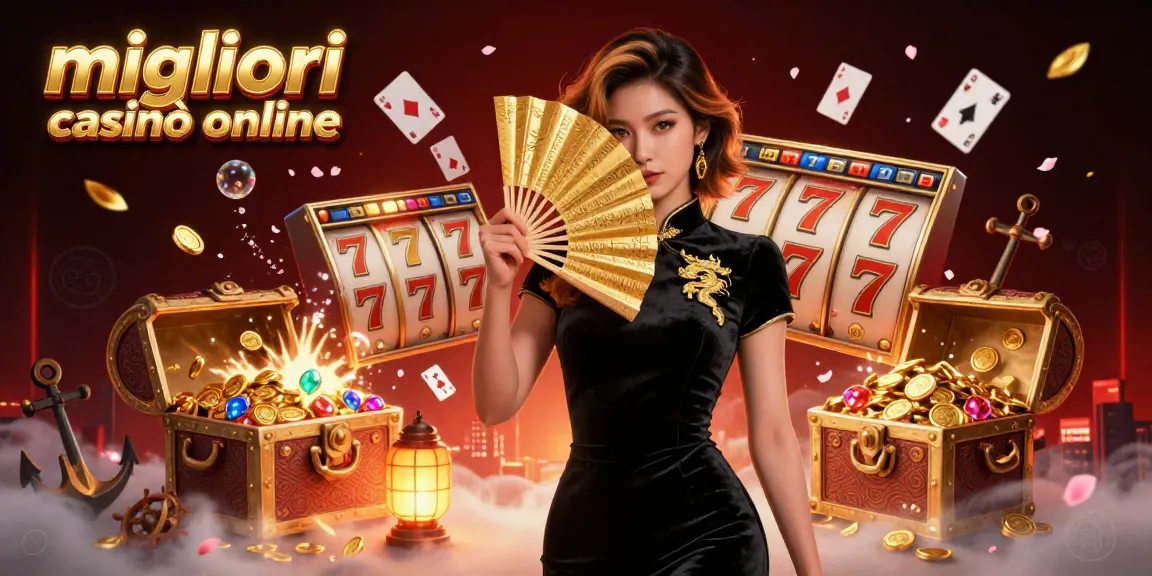 Vivi il brivido dei migliori casinò online con rulli di slot, giochi e un'atmosfera lussuosa.