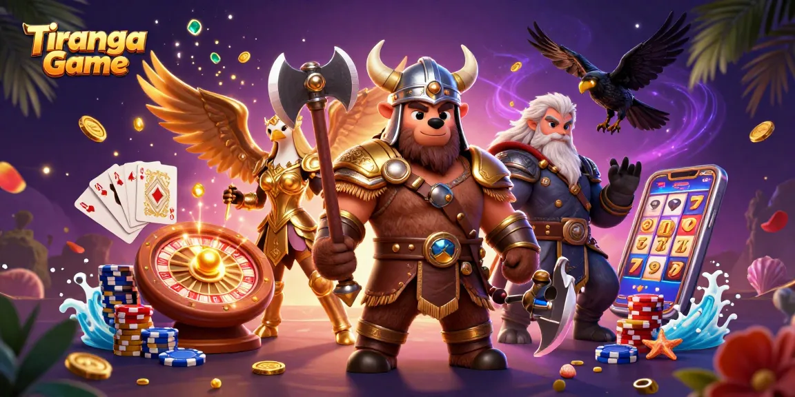Tiranga Game offers thrilling gameplay with vibrant 3D characters and rich casino elements.
