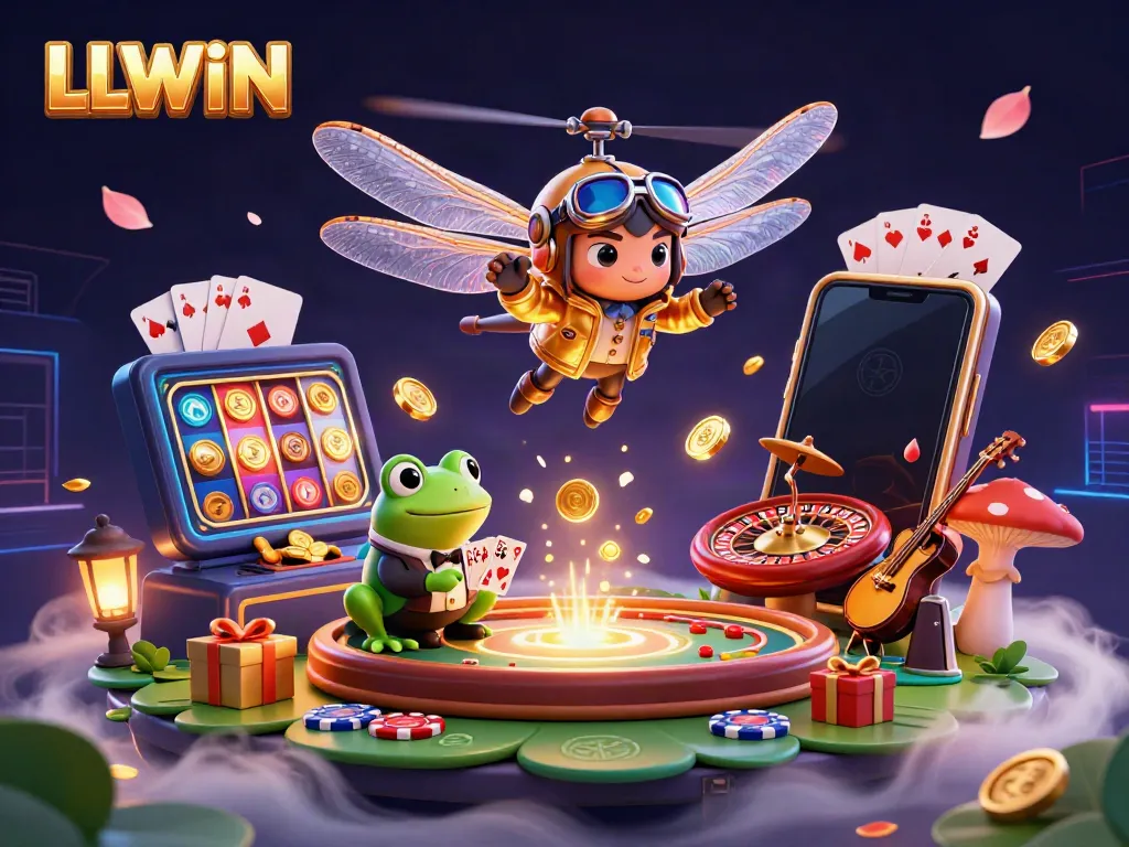 Experience the thrilling game atmosphere at LLWIN, where fun meets high stakes in a vibrant casino setting.