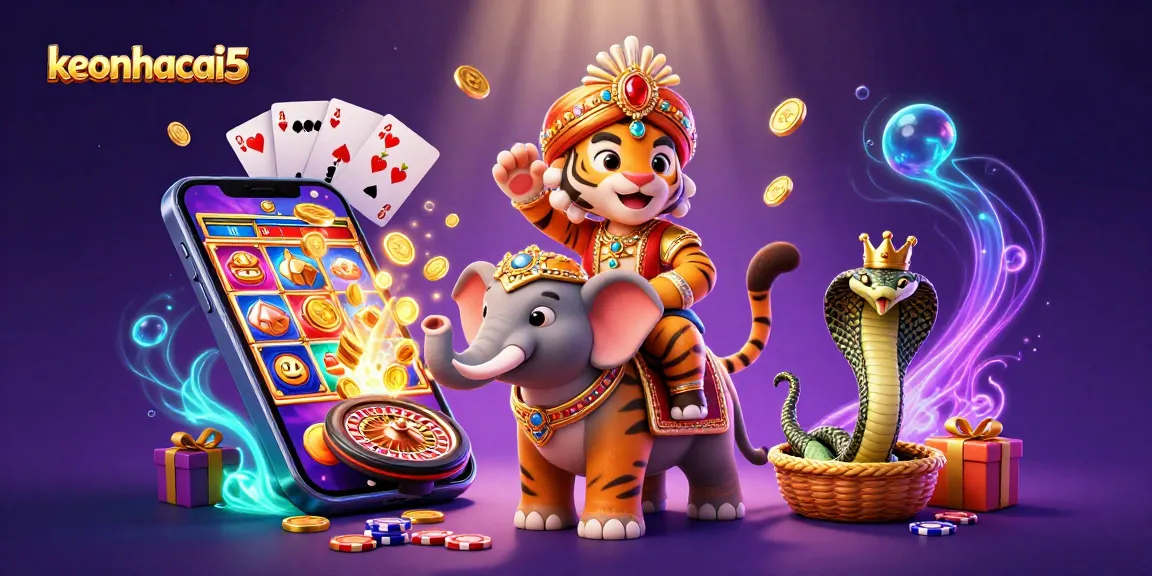 Engage with keonhacai5 by betting on exciting odds and games in a vibrant casino scene.