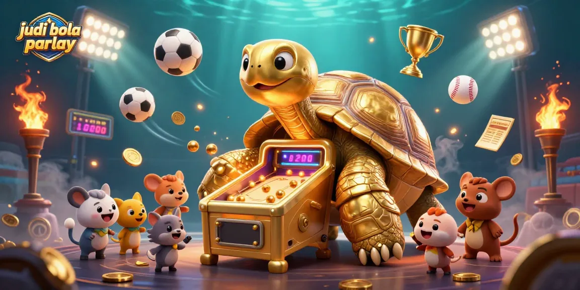 Engage in judi bola parlay with vibrant sports elements and dynamic betting visuals