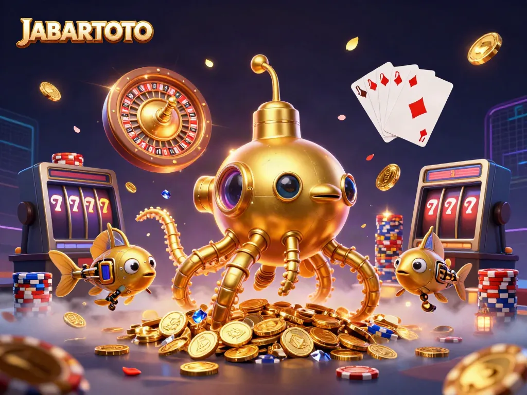 Menangkan jackpot di JABARTOTO dengan kapal selam kraken mengumpulkan koin emas!
