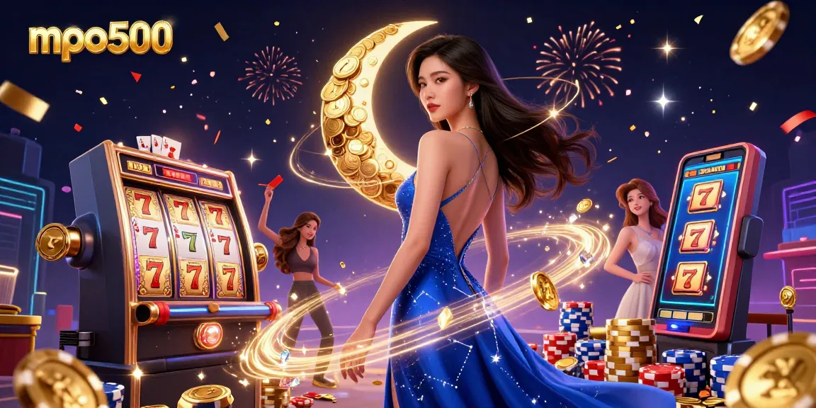 Experience winning moments at mpo500 with exciting slots and vibrant casino elements.