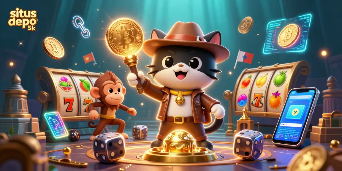 Engage with situs depo 5k and experience thrilling slot action through a vibrant underwater treasure hunt.