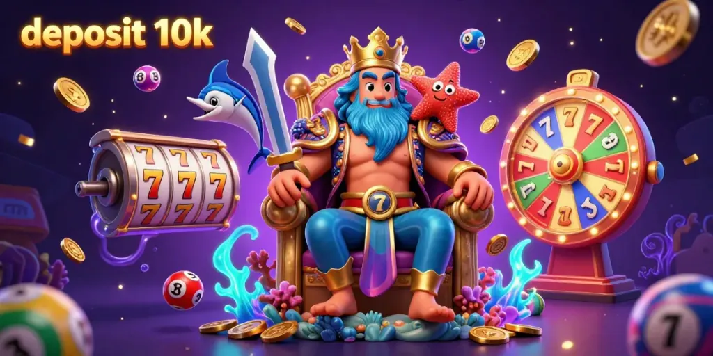 Menangkan dengan deposit 10k pada permainan slot gacor yang menawan.