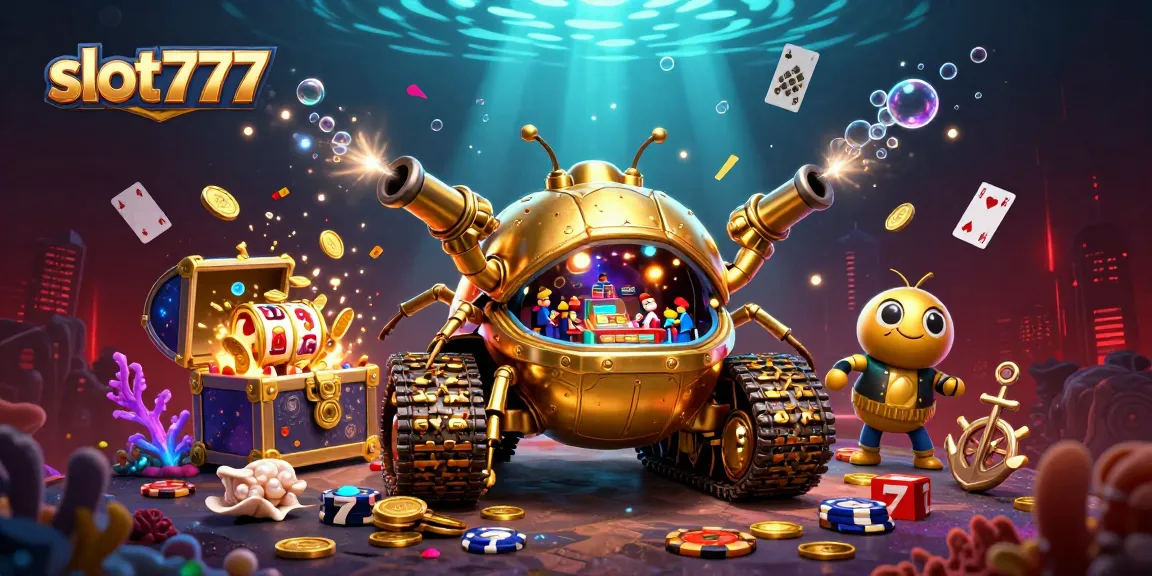 Spin to win with slot777 in this vibrant 3D casino adventure filled with riches.