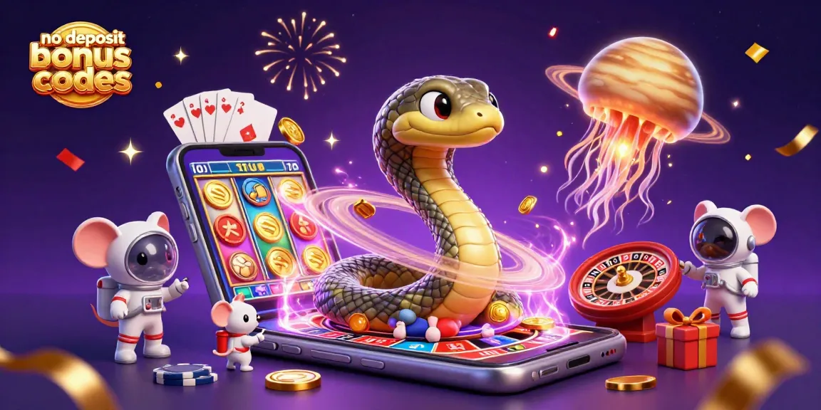 No deposit bonus codes Australia shine as astronaut mice bet on Saturn ring roulette in a vibrant casino universe