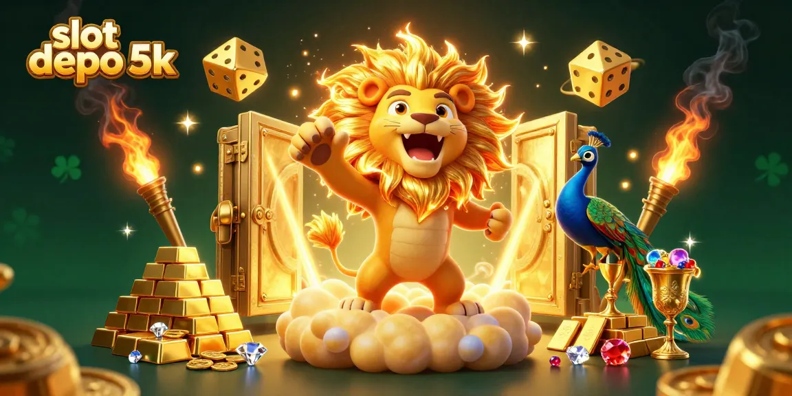 Spin with excitement at slot depo 5k, featuring vibrant 3D characters and dynamic casino elements!