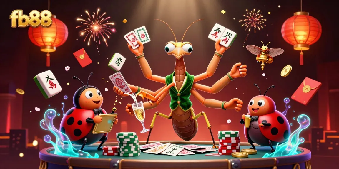 Experience thrilling bets and gaming excitement at fb88 with engaging characters and vibrant casino elements.