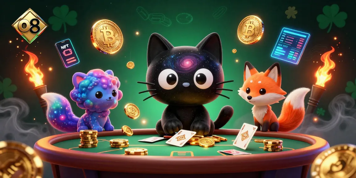Win big at o 8 by pulling in golden chips at a cosmic casino table!