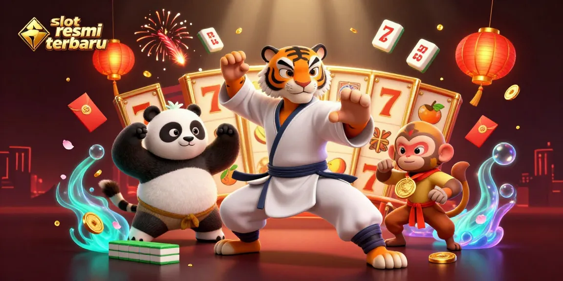 Gambarlah slot resmi terbaru menghadirkan harimau kung fu dan panda di dunia kasino.