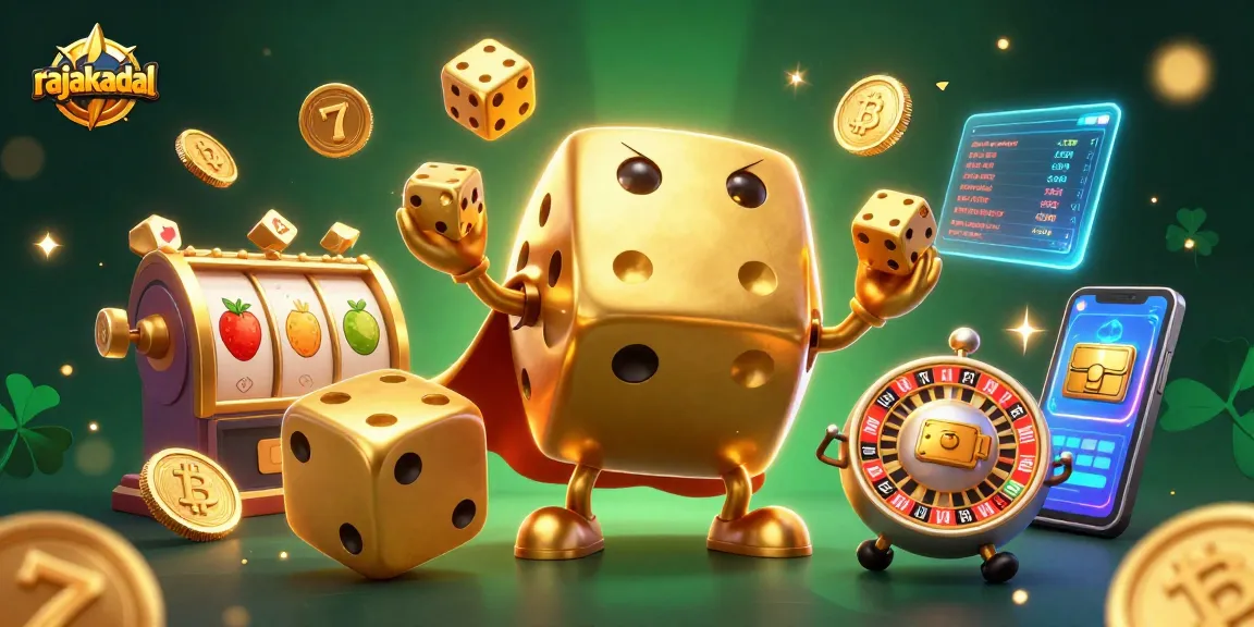 RAJAKADAL menawarkan pengalaman bermain kasino online yang menarik dengan elemen visual cerah