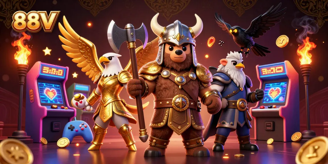 Spin and win big with 88VV amidst an enchanting 3D casino adventure!