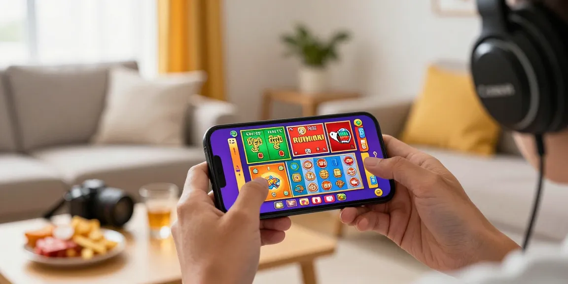 Exciting 3 Patti Blue app gameplay on smartphone with free download options in a cozy environment.