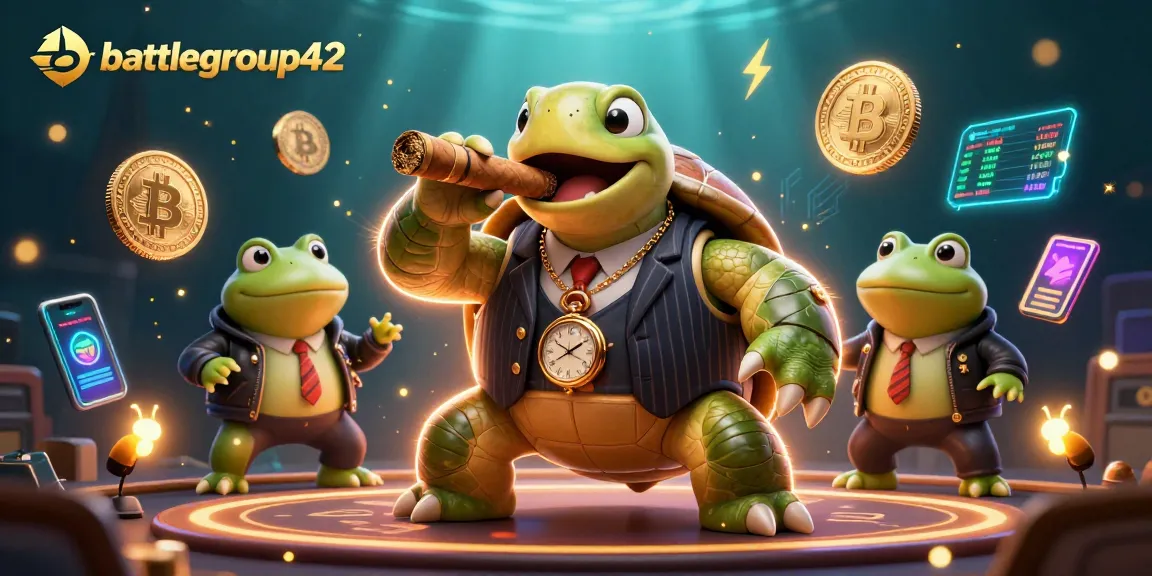 Experience the vibrant casino world with battlegroup42 in this dynamic 3D illustration.