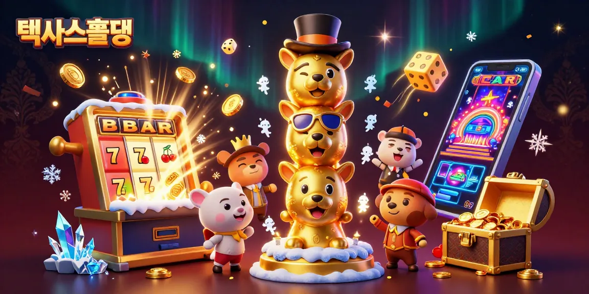 텍사스홀덤 이전에 필수적인 요소와 활동을 보여주는 회전하는 슬롯과 보너스 효과