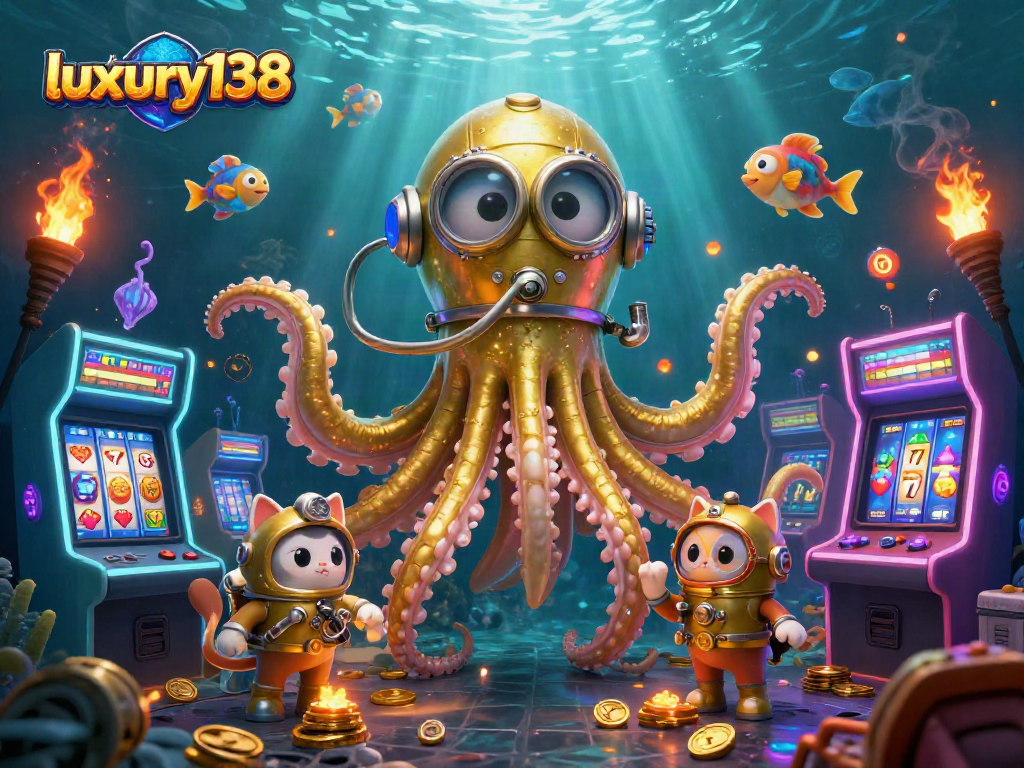Experience thrilling gameplay at luxury138 with exciting slot machines and vibrant gaming elements!