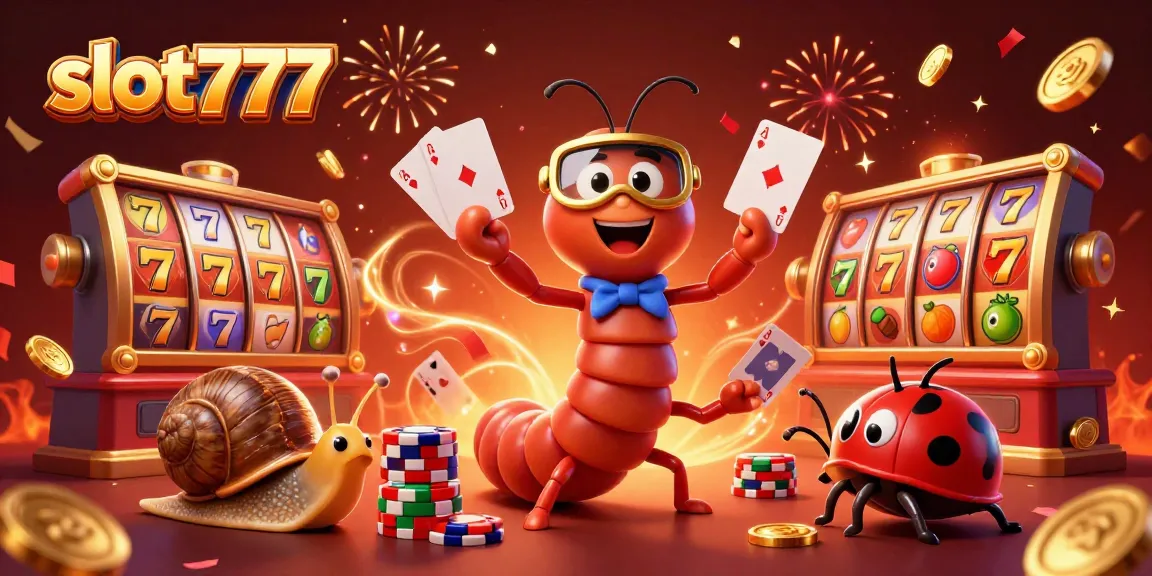 Experience winning excitement with slot777 as characters showcase dynamic casino action in vibrant 3D.