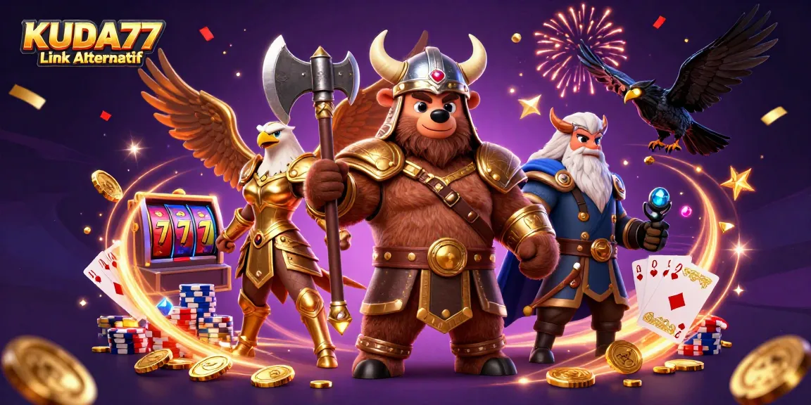 Menangkan permainan di KUDA77 Link Alternatif dengan slot yang menarik dan grafis memukau.