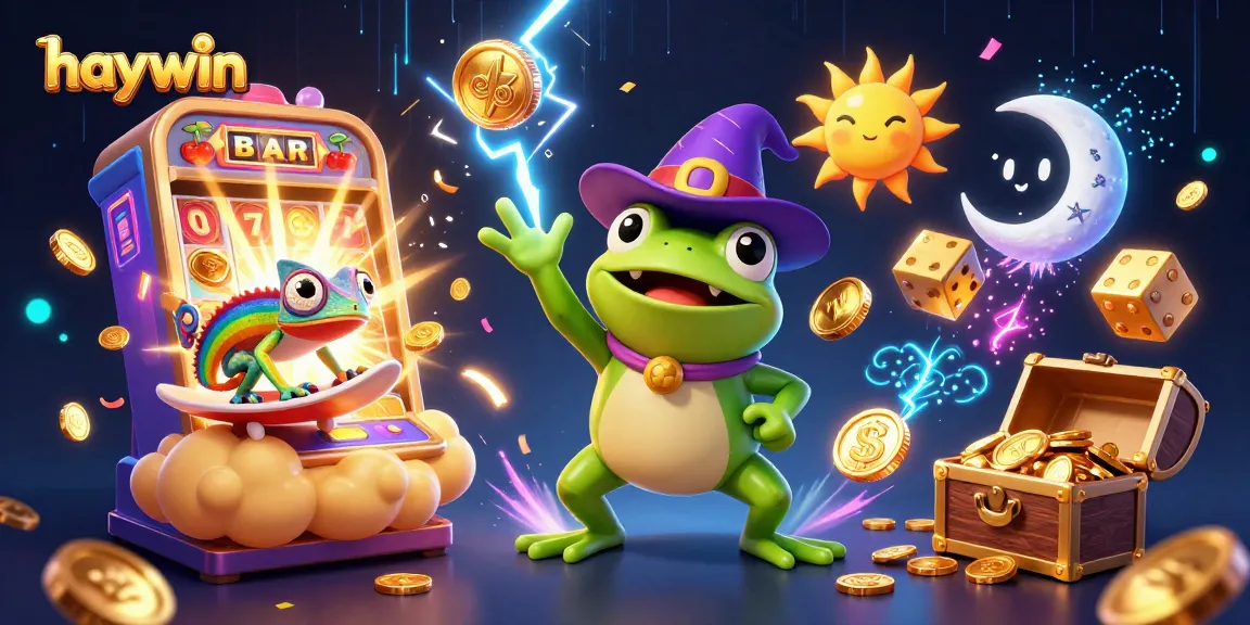 Experience winning thrills at Haywin with a colorful casino storm of coins and fun.