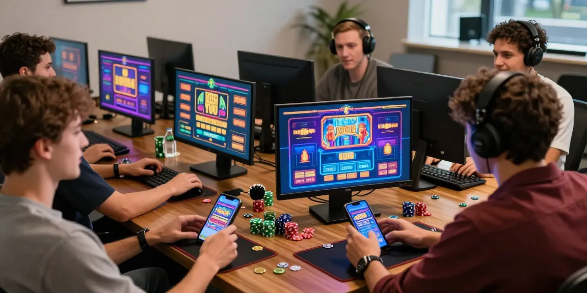 Pengalaman bermain slot online di 337sports dengan pemain bersemangat dan suasana kasino yang meriah.