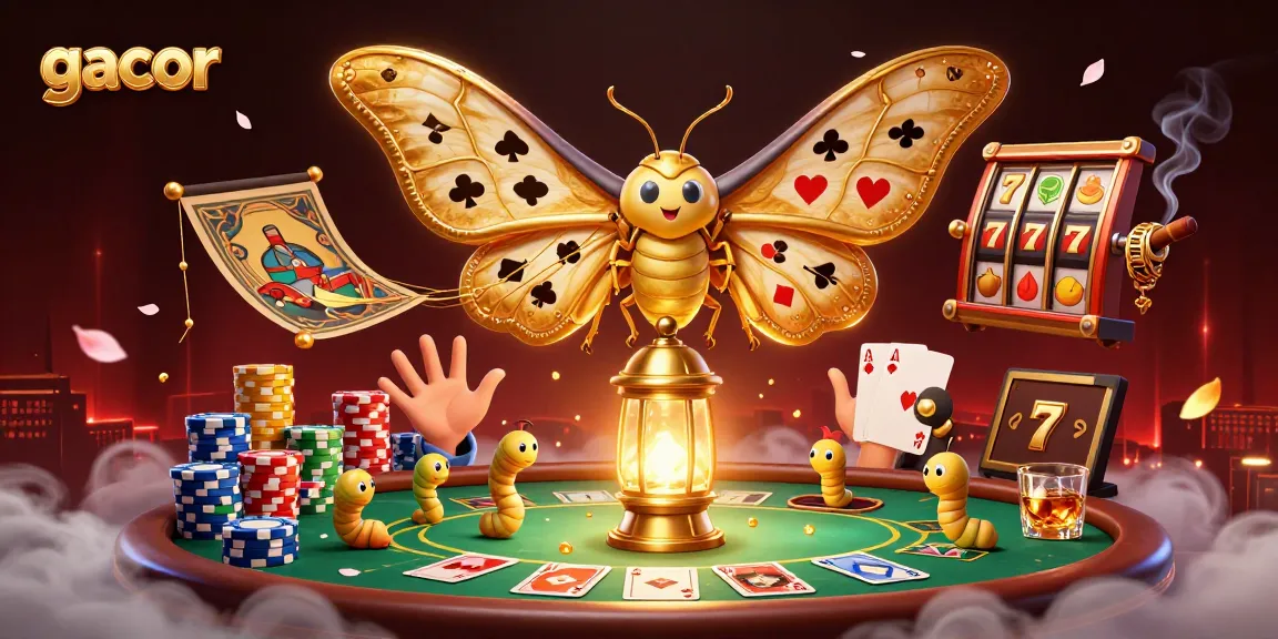 Experience winning with gacor slots featuring captivating game scenes and vibrant casino elements