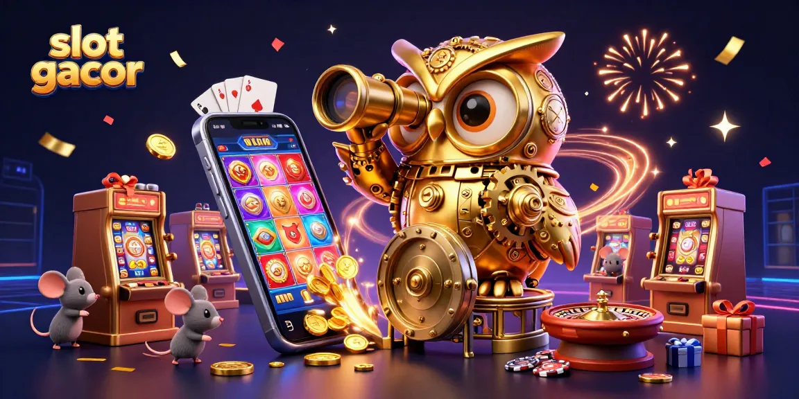 Mainkan slot gacor di kasino online dengan simbol keberuntungan dan suasana meriah.