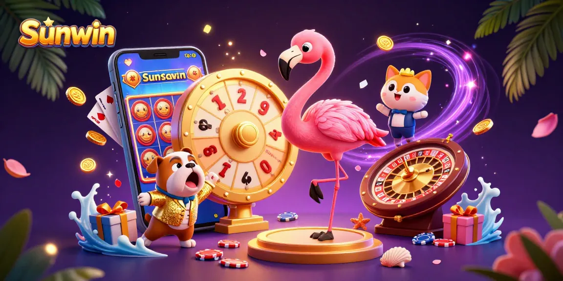 Win big at Sunwin while spinning the prize wheel with thrilling casino games and excitement.