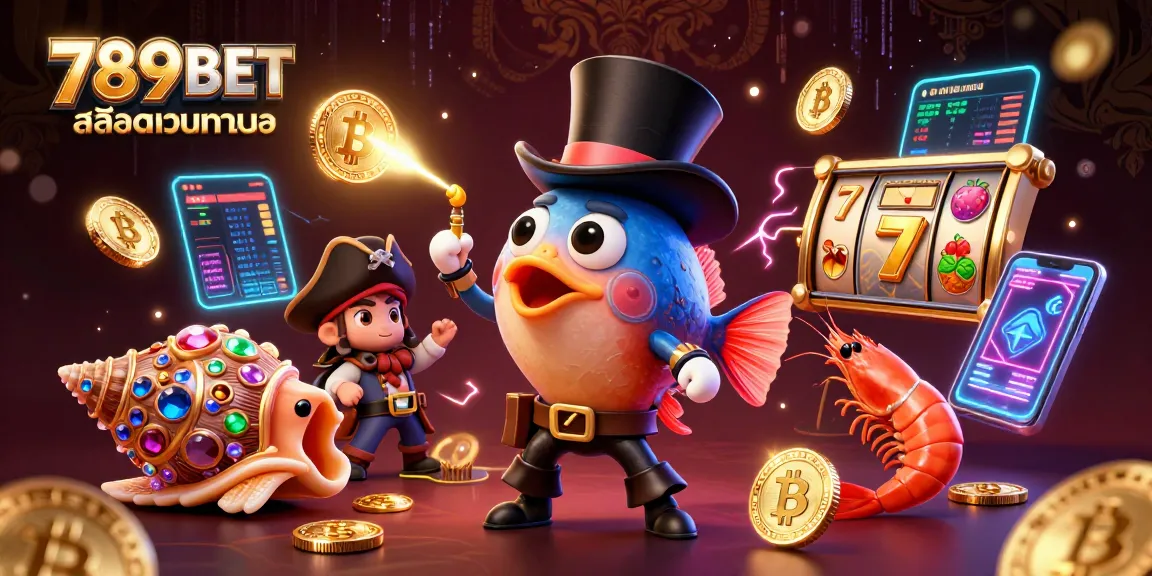 หมุนสล็อต 789BET สล็อตเว็บตรง เพื่อลุ้นรับเหรียญทองกับนักตกปลาในท้องทะเล