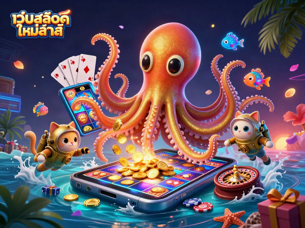 เพลิดเพลินกับเว็บสล็อตใหม่ล่าสุด ในภาพรวมของเกมและโชคชะตา