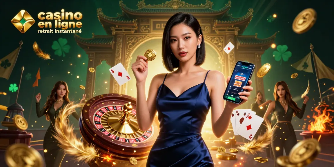 Découvrez le casino en ligne retrait instantané avec des illustrations 3D vibrantes mettant en valeur le plaisir du jeu.