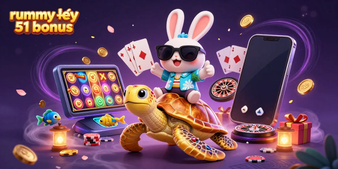 Rummy Deity 51 bonus, kelinci beruntung 3D memberi jempol, bermain Rummy dan memenangkan hadiah!