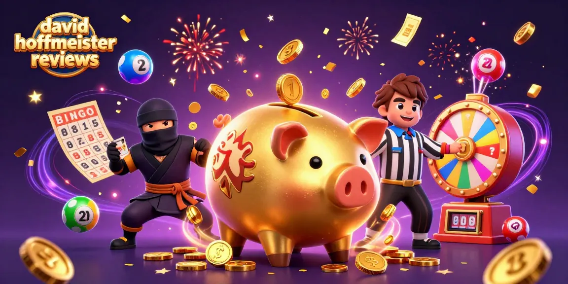 Exciting dynamic scene featuring david hoffmeister reviews in vibrant casino-themed illustration