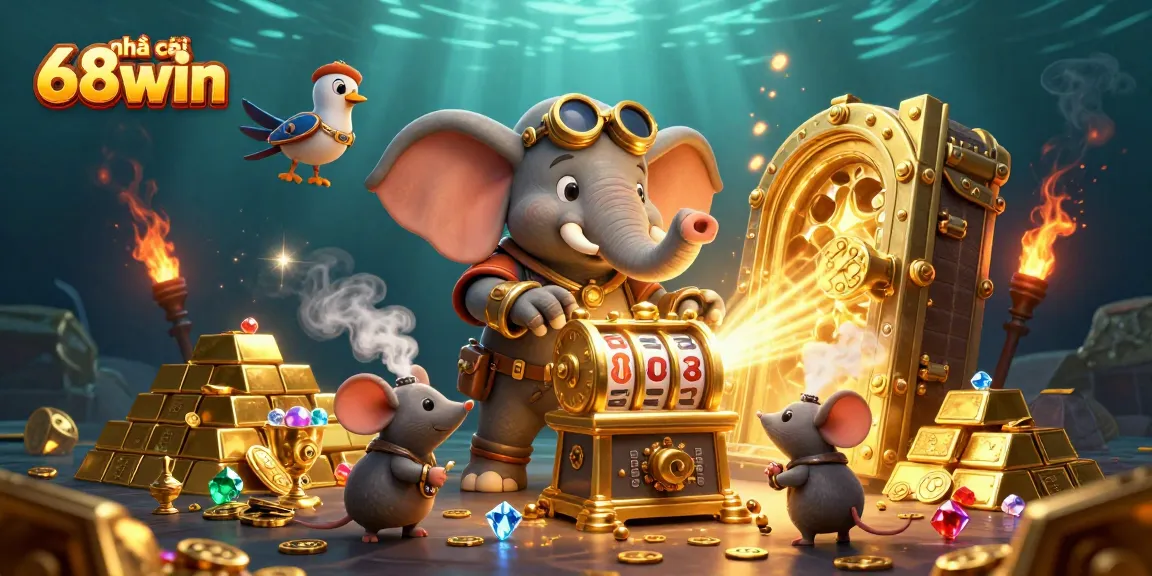 Pull the lever at nhà cái 68win's dynamic casino scene!