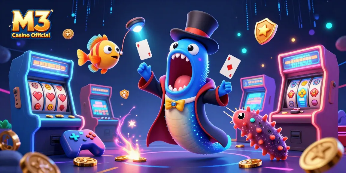 M3 Casino Official brings exhilarating casino experiences alive with vibrant characters in dynamic gaming settings.