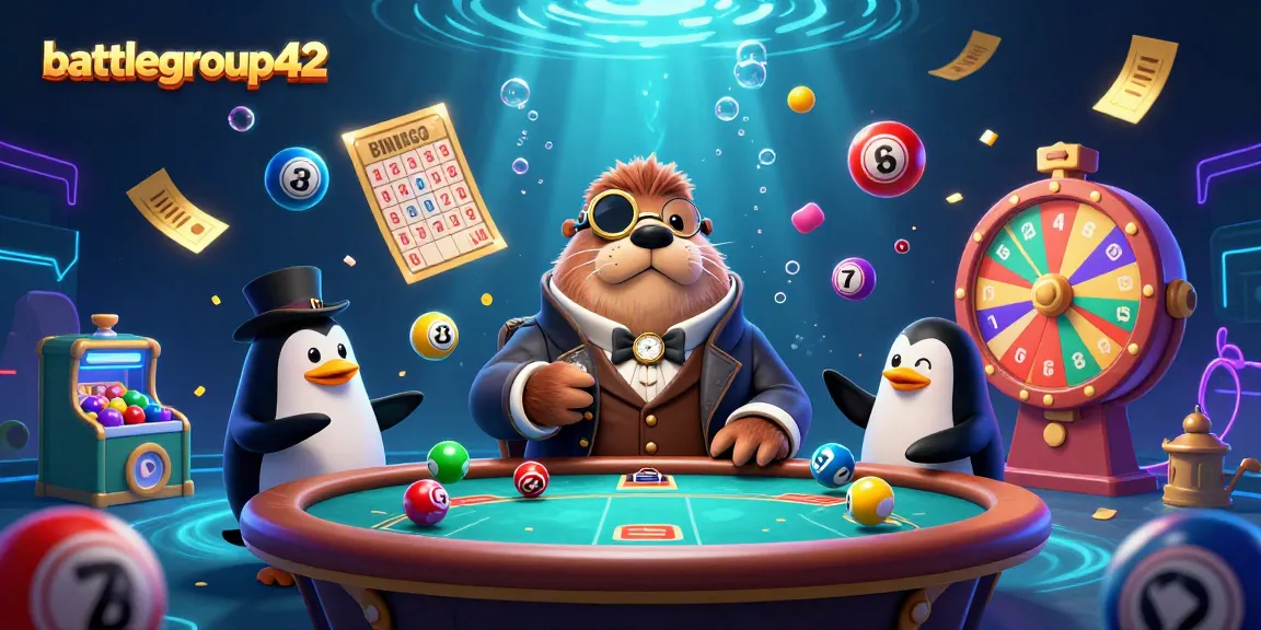 Join the gaming excitement with battlegroup42 at a vibrant underwater poker table.
